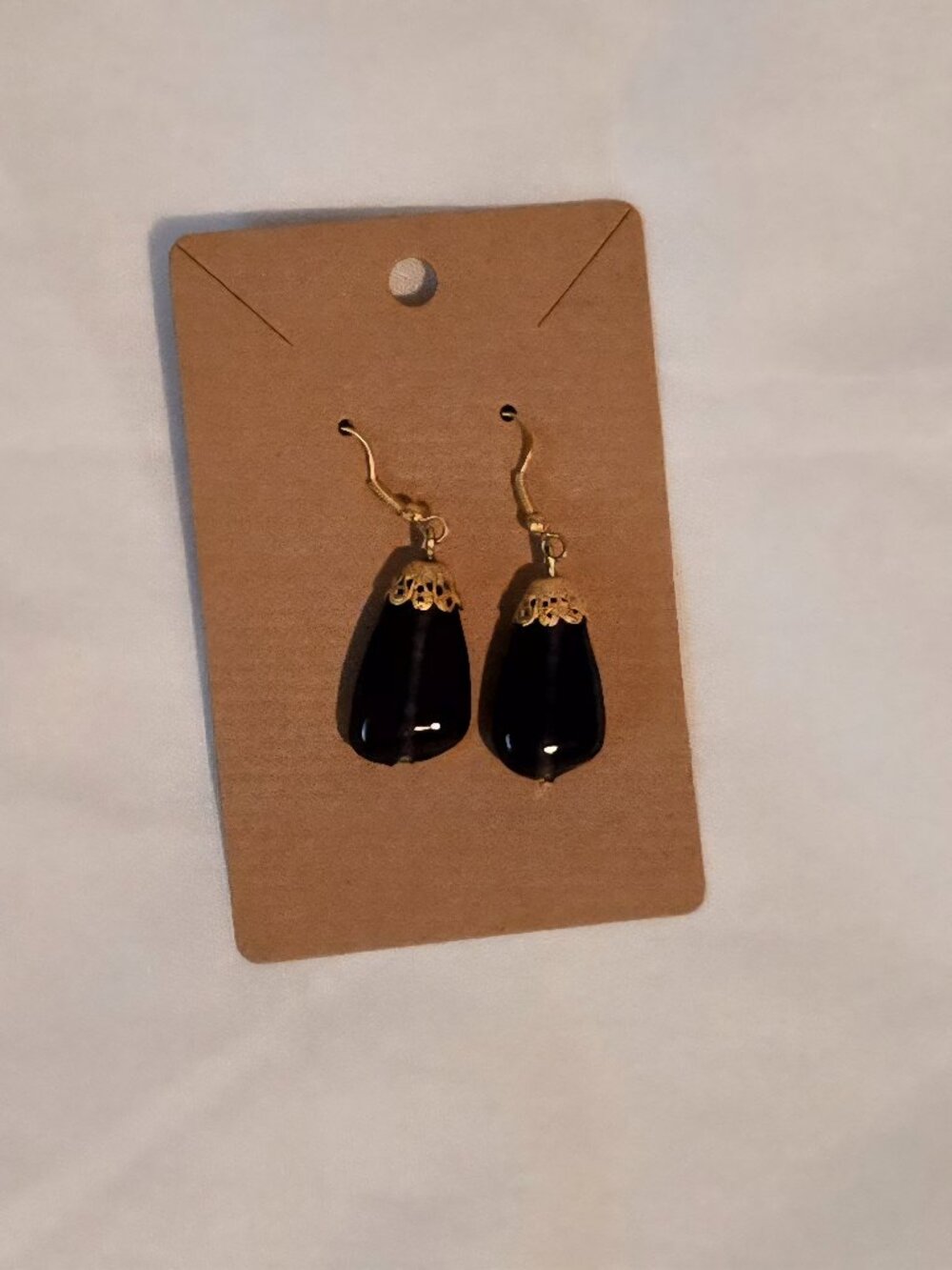 Purple Dangle Earrings